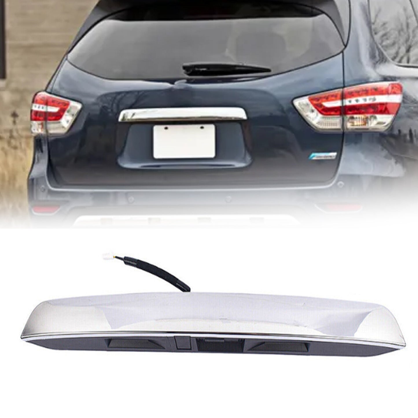 Center Rear Door Finishing Replacement Kit 90810-9PG2D, suitable for 2013-20 for Nissan Pathfinder 3.5L. Q