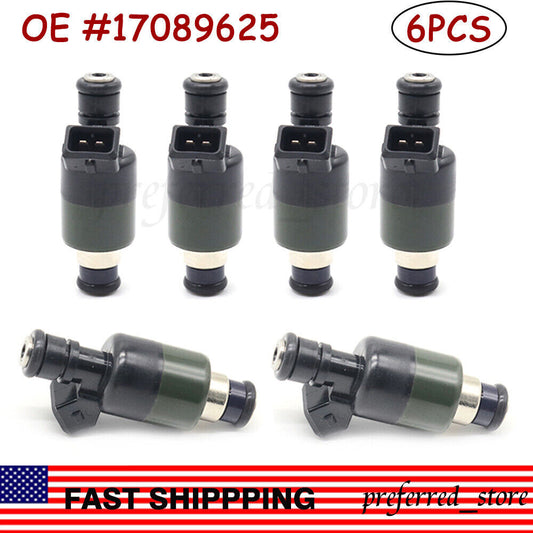 6-pack fuel injectors for Isuzu Trooper Rodeo and for Honda Passport 3.2L V6 (1992-1995-) v