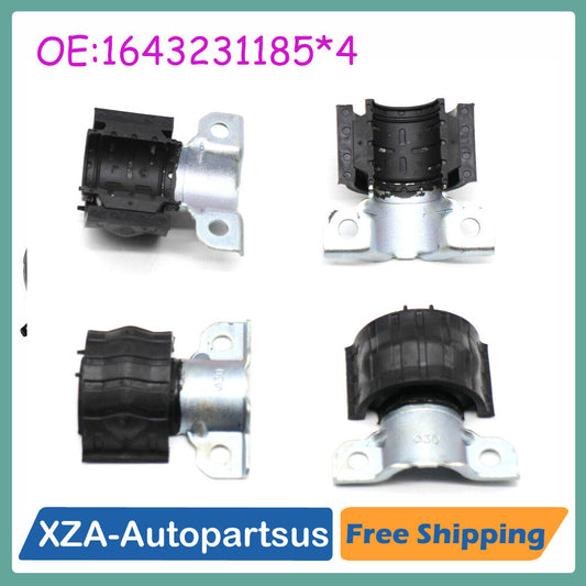 4 pcs Front Stabilizer Sway Bar Bushing for Mercedes ML W164 GL X164 1643231185 Q