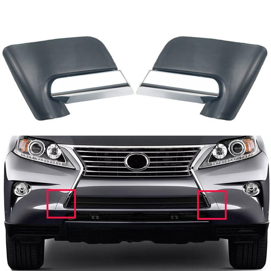for Lexus RX350 RX450h Base 2013-2015 Front Bumper Trim Lower Towing Cover Set