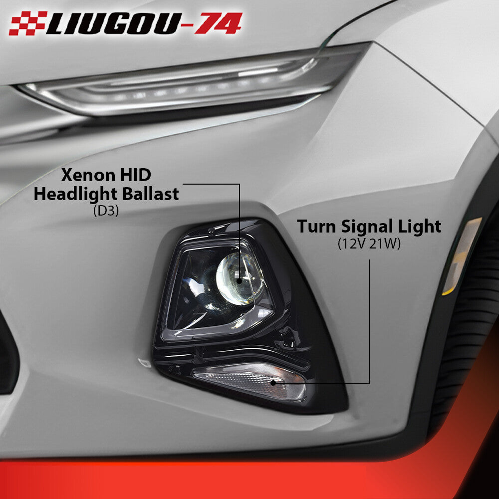 Suitable for 2019-2021 for Chevrolet Blazer HID headlight assembly (LH), driver's side.