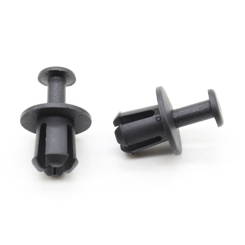 20-pack 378006 Universal Round Head Screw License Plate Nylon Nut Fixing Clip Q