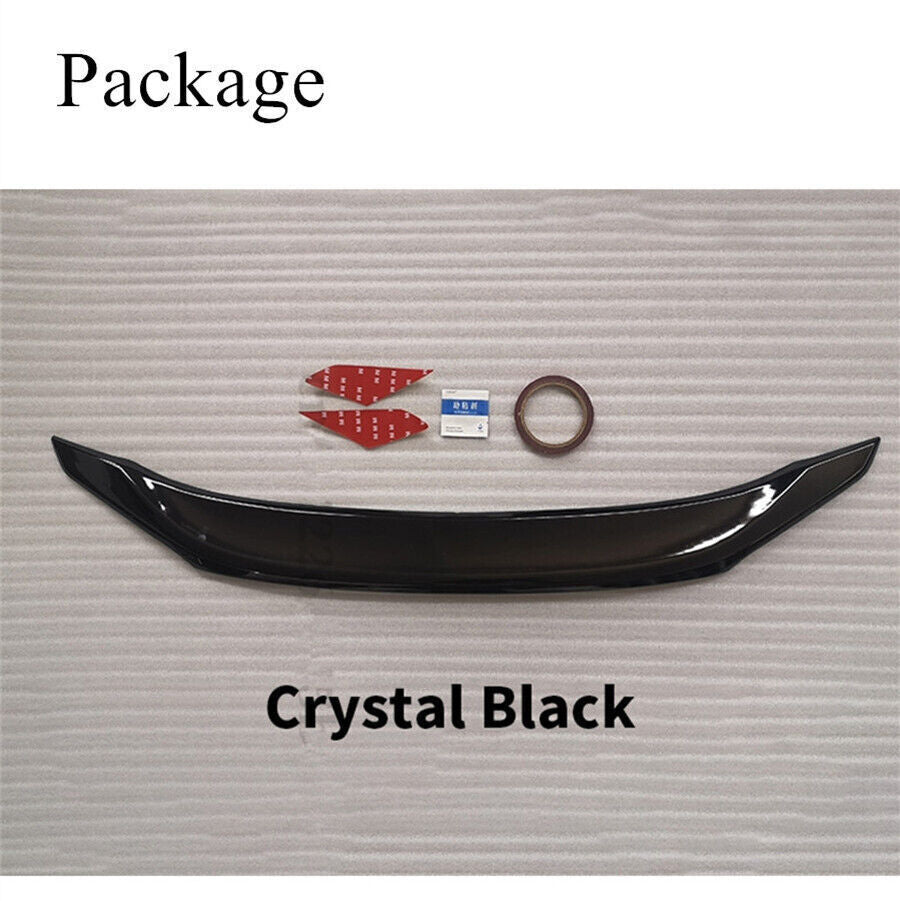 Car 4 Door Sedan Highkick Duckbill Trunk Spoiler Black For 2016-2021 for Honda for Civic Q