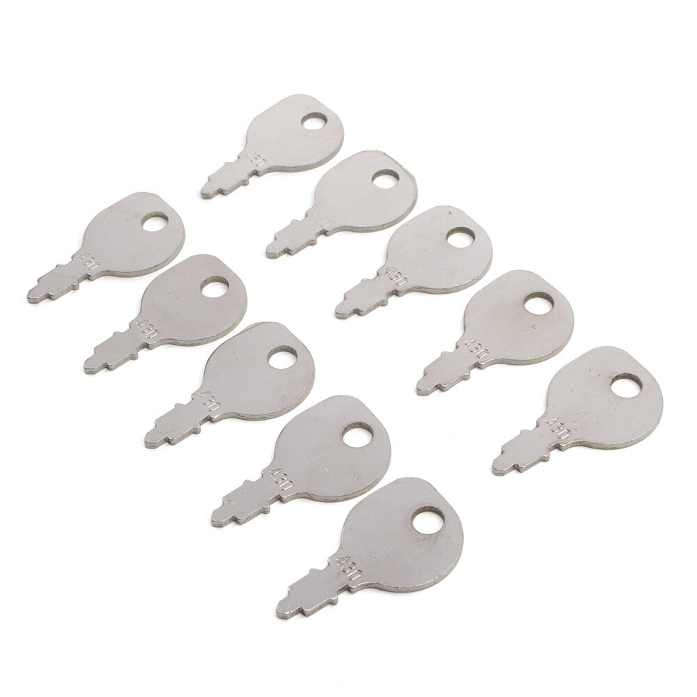 10¢ª 430-009 Z¨¹ndung Starter Key Set von Schl¨¹sseln pro Schl¨¹sselring Metall