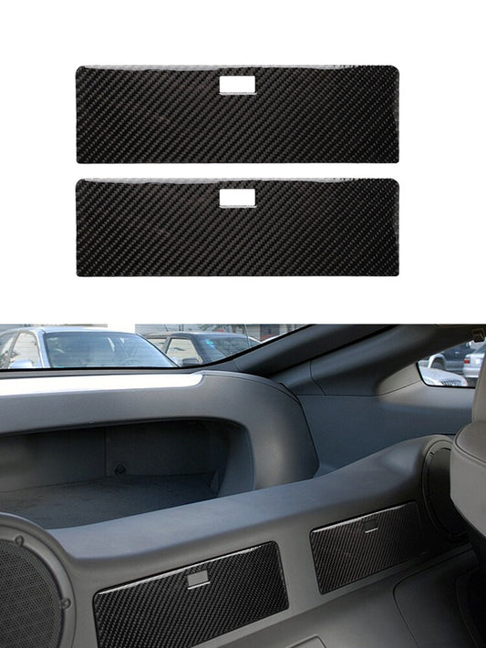 Central Control Cover Trim Panel Carbon Fiber Stiker for Chrysler 300 2015-2017 v