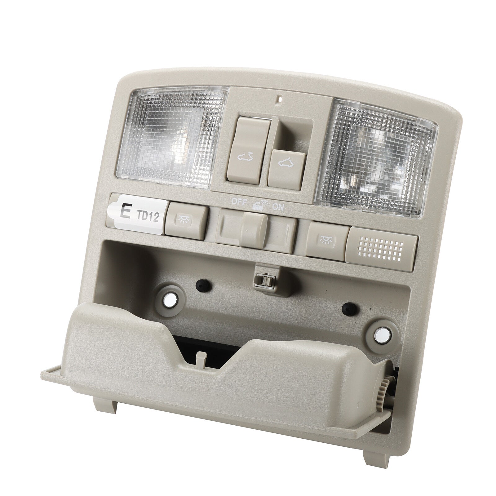 Overhead console reading light with sunroof switch suitable for Mazda 6 2009-13 CX-9 10-15 Q