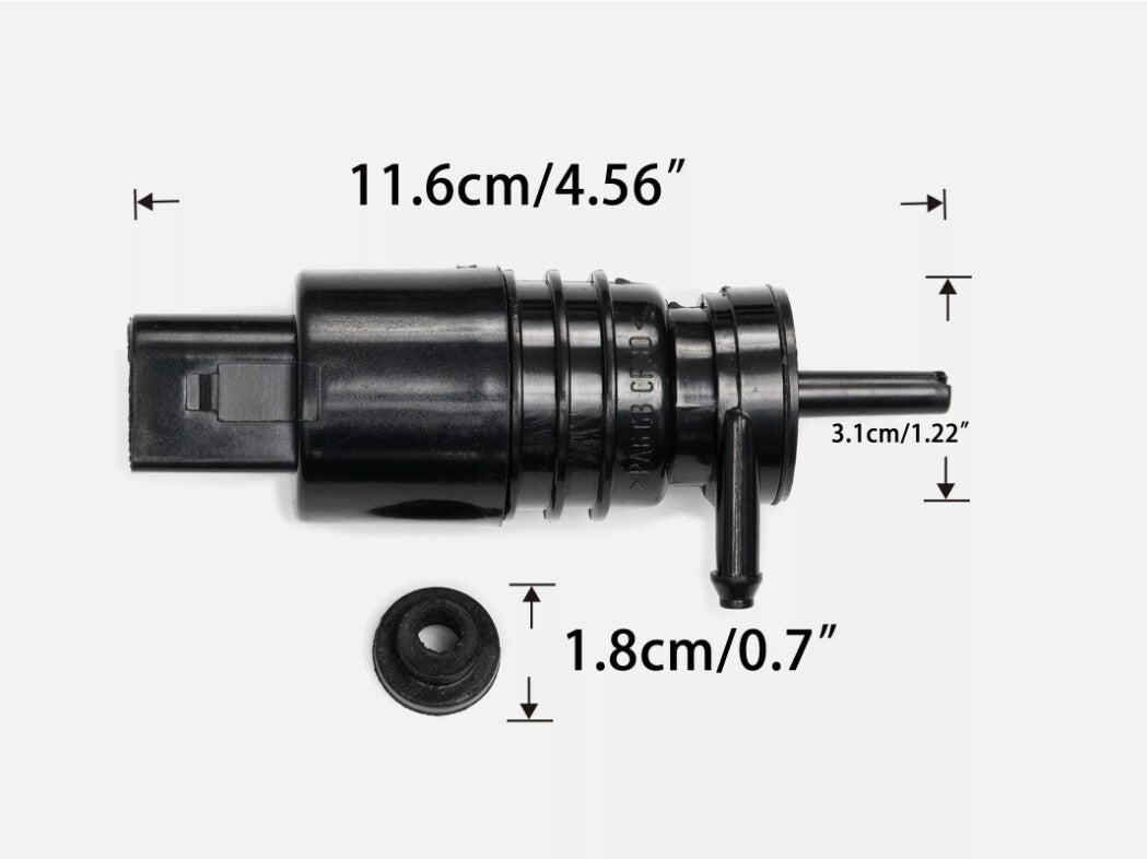 New Single Outlet Front Windscreen Wiper Washer Pump Motor for BMW E81 E82 E87