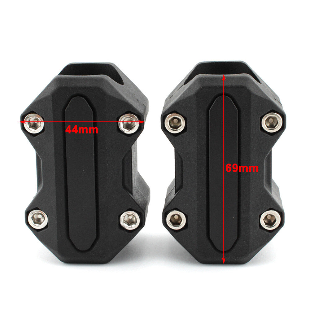 Pair Universal Engine Bumper Guard Crash Bar Protector for Honda for Kawasaki for Suzuki Q
