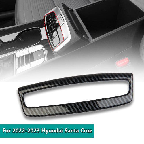 Suitable for Corolla 2003-2008 carbon fiber style console shift panel cover- v