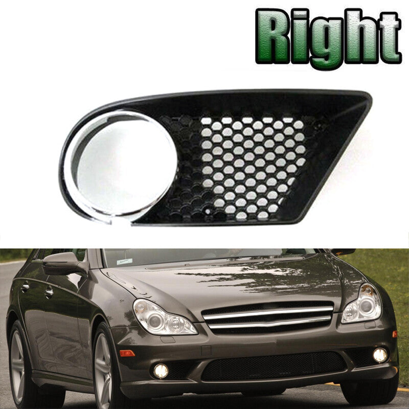 Right New Front Bumper Fog Light Cover Frame Grille For CLS W219 v