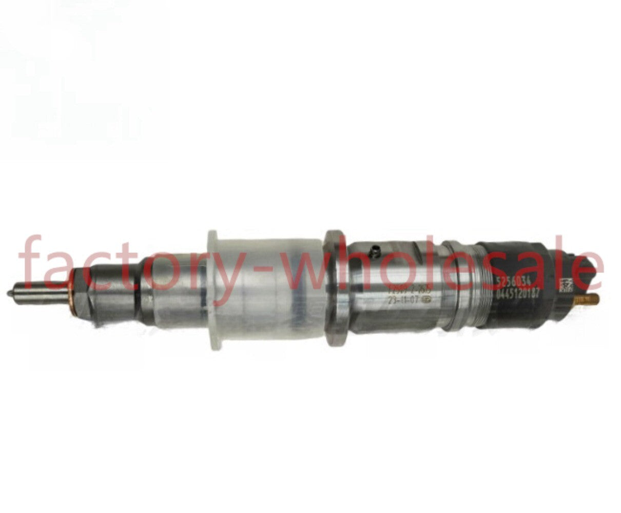 6x/set 5256034 0445120187 Diesel Fuel Injector for ISB6.7 Diesel Engine n