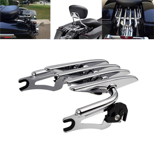 Detachable Stealth Luggage Rack Fit for Harley Touring Road Street Glide 2009-23