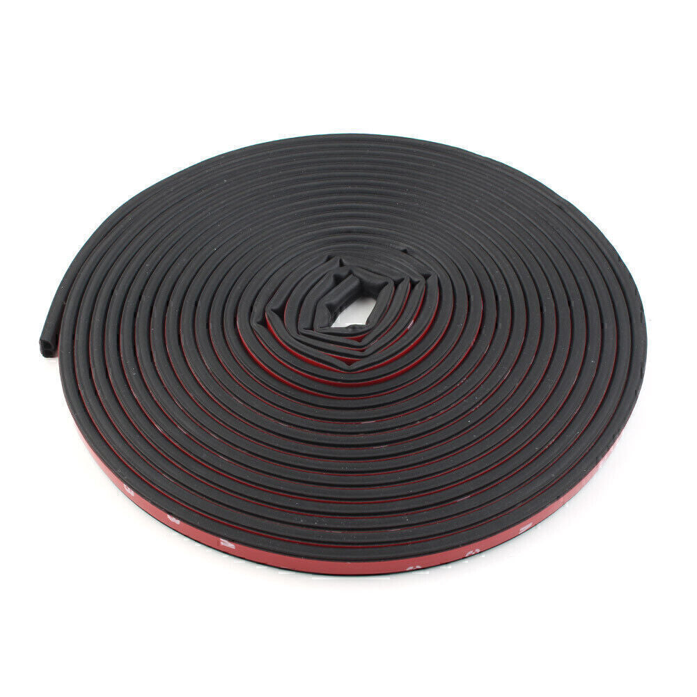 8M/26FT B-Shape Trim Rubber Strip Fit Car Door Edge Seal Hollow Weather-strip Q