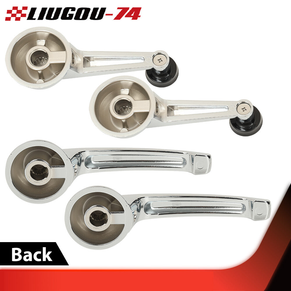 Fits 1947 - 1966 for and for GMC Trucks Interior Door Handles and Window Cranks 4 Piece - v