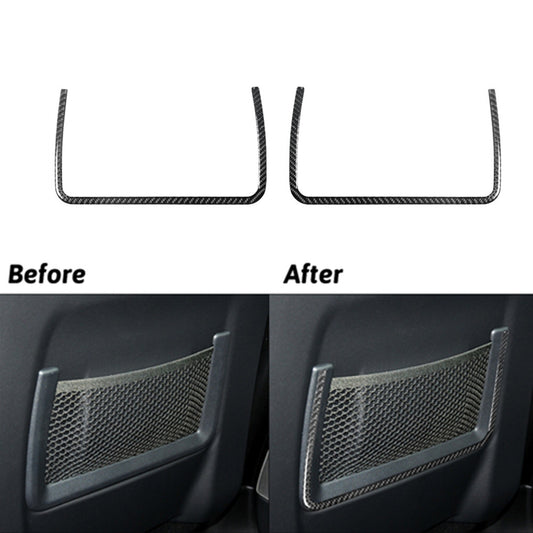 3X Carbon Fiber Passenger Dashboard Panel Cover Trim for RAM Promaster 2014-2021 v