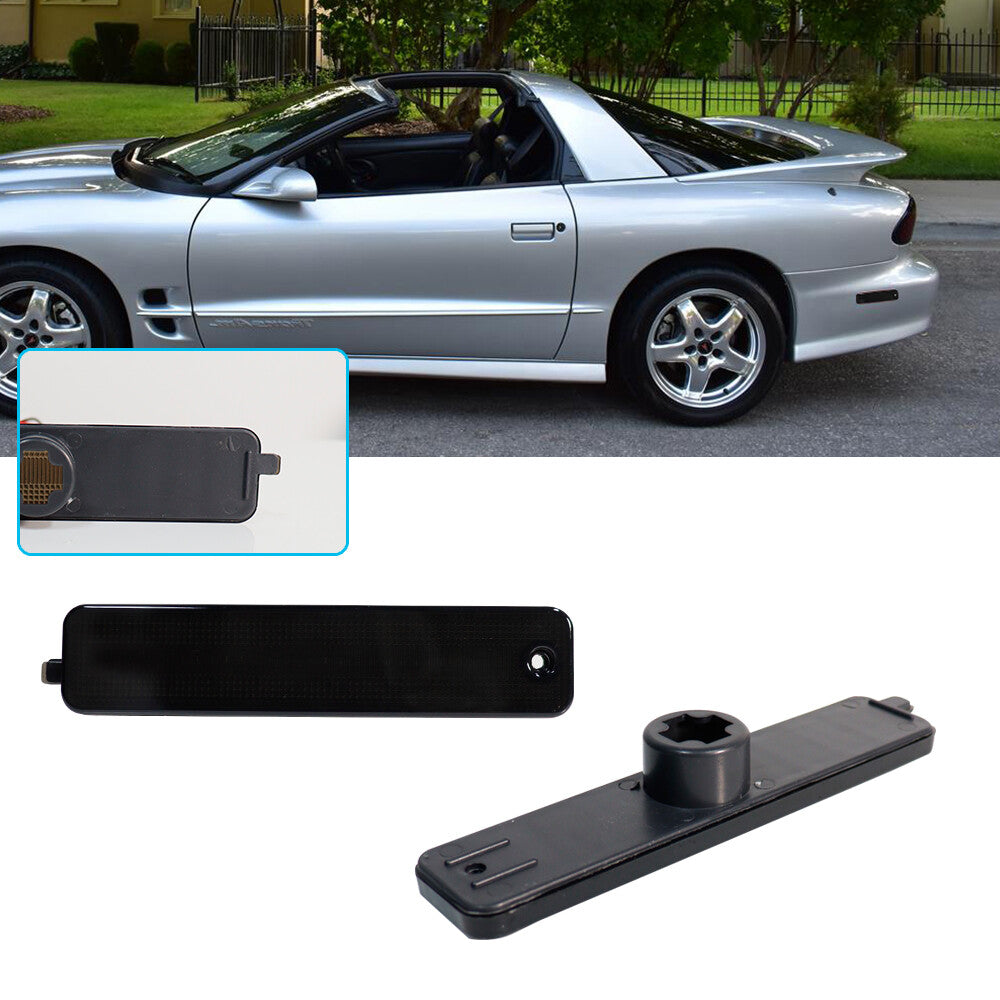 For 1993 - 2002 for Pontiac Firebird Smoked Rear Bumper Side Marker Light Housing Kit - v