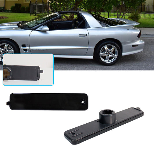 For 1993 - 2002 for Pontiac Firebird Smoked Rear Bumper Side Marker Light Housing Kit - v