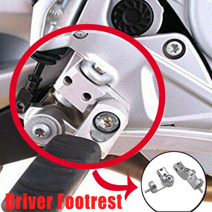 Universal Pair CNC Motorcycle Dirt Bike Foot Peg Passenger Footpeg Lowering Kit Q