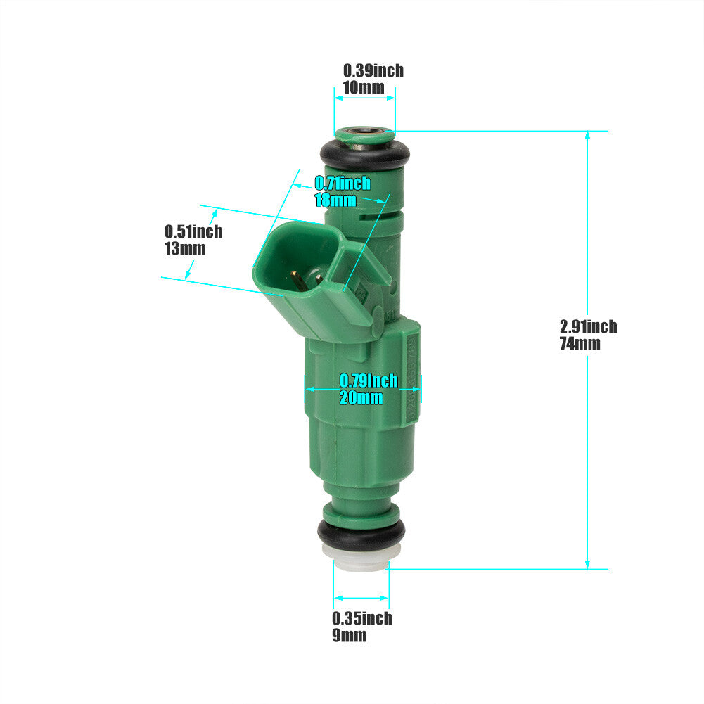 0280155789 8PCS NEW Upgrade Fuel Injectors Replacement for Dodge for Ram Dakota