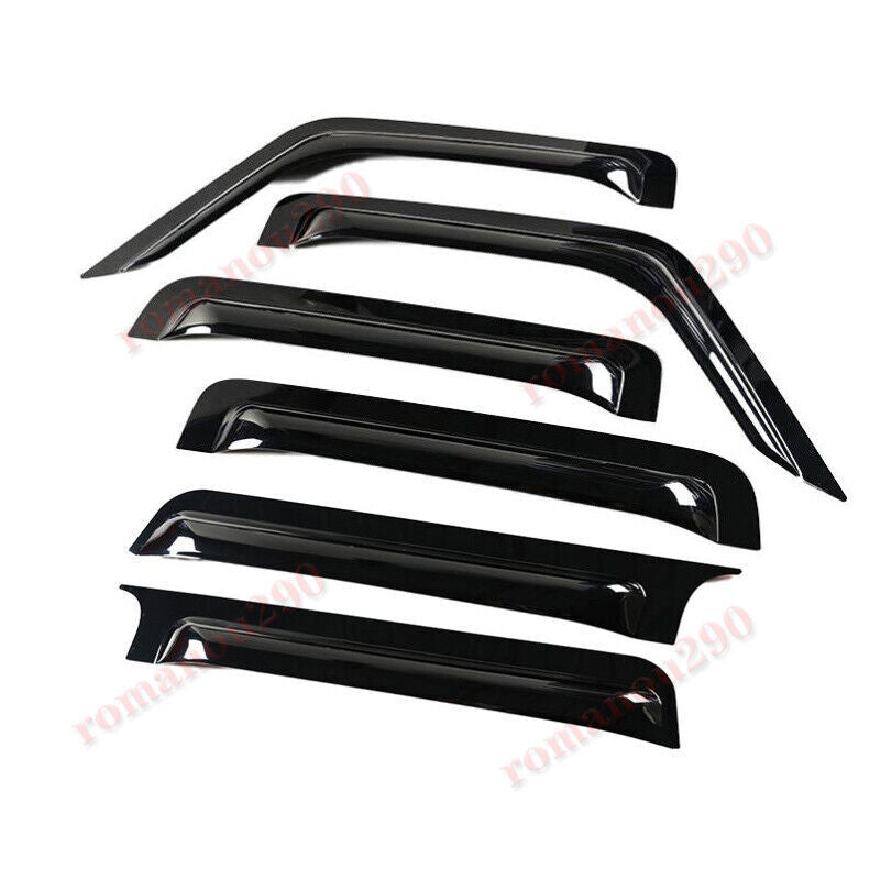for Benz G-Class 2019-24 Black Window Visor Vent Sun Shade Rain Guard Deflectors
