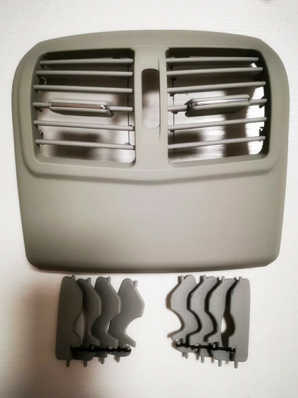 Rear gray center console air vent grille cover suitable for Mercedes W212- n