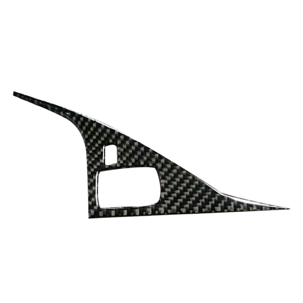 Interior Gear Shift Drive Panel Cover Carbon Fiber for Infiniti Q50 Q60 2014-19