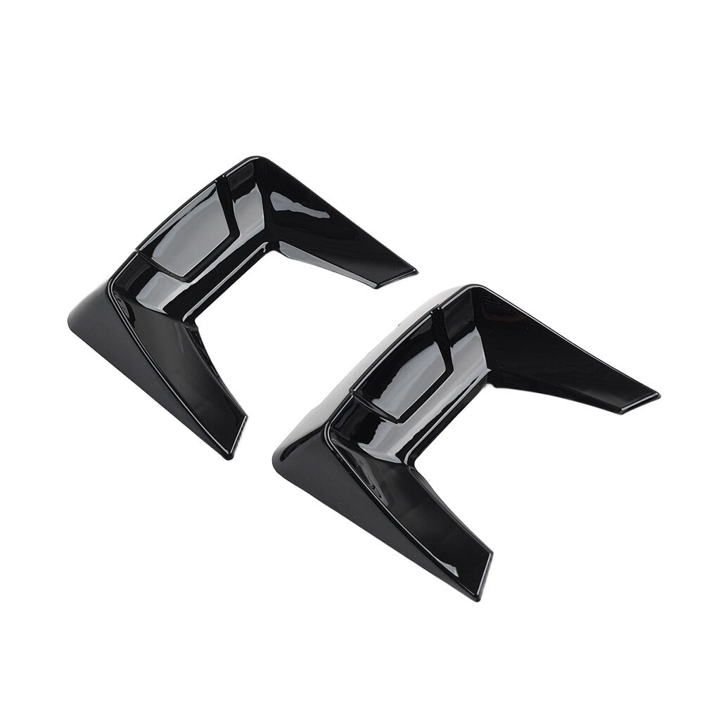 for Harley Road Glide Ultra Limited 14up Chrome Speedform Saddlebag Lid Spoilers Q