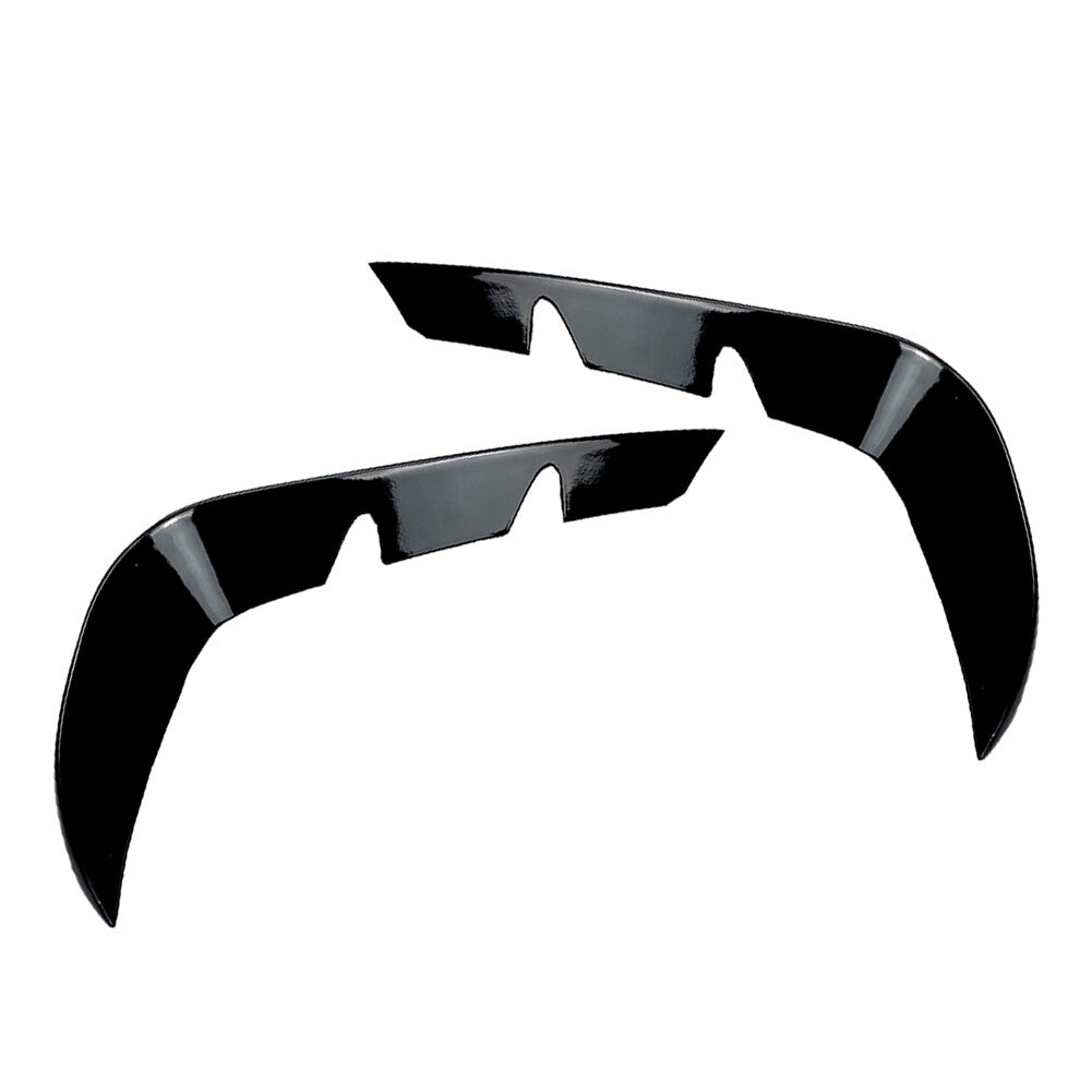 2x Front Bumper Canards Lip Splitter Fins for Mercedes Benz GLB-Class X247 20-22
