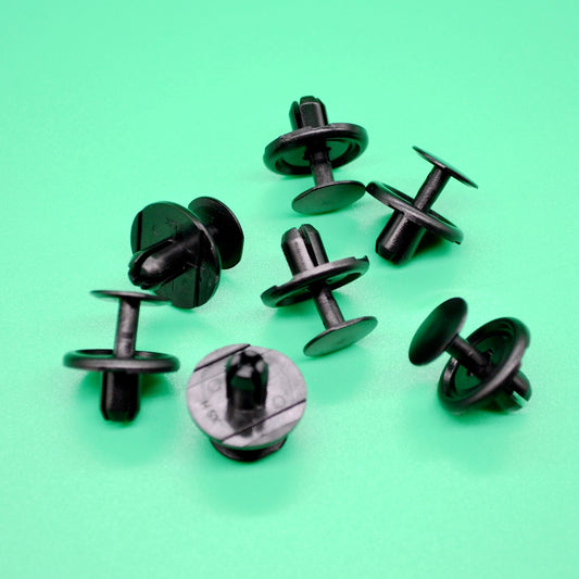10pcs Black Radiator Splash Shield Clips Front Fender Retainer for Toyota for Lexus Q