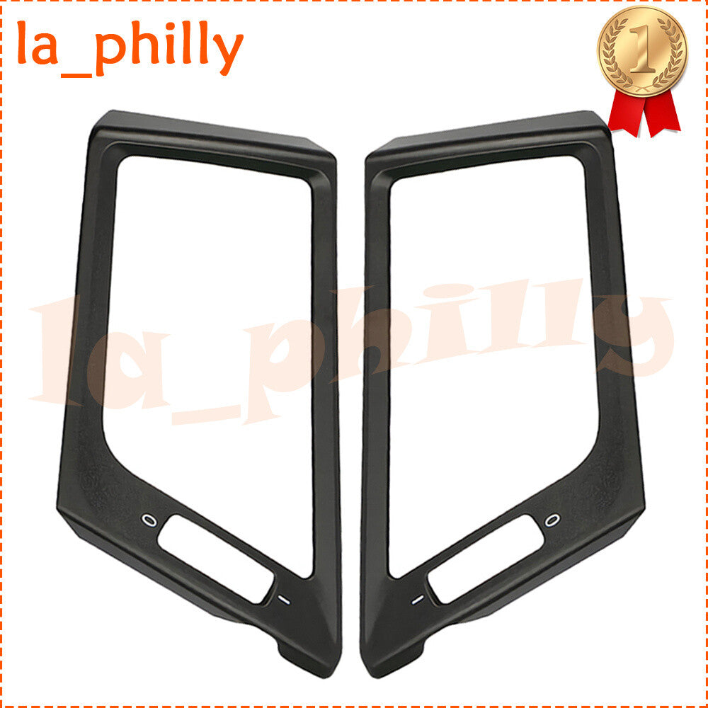 for BMW E84 X1 2010-2015 RHLH Side Matte Black A/C Air Vent Outlet Trim Frame Q