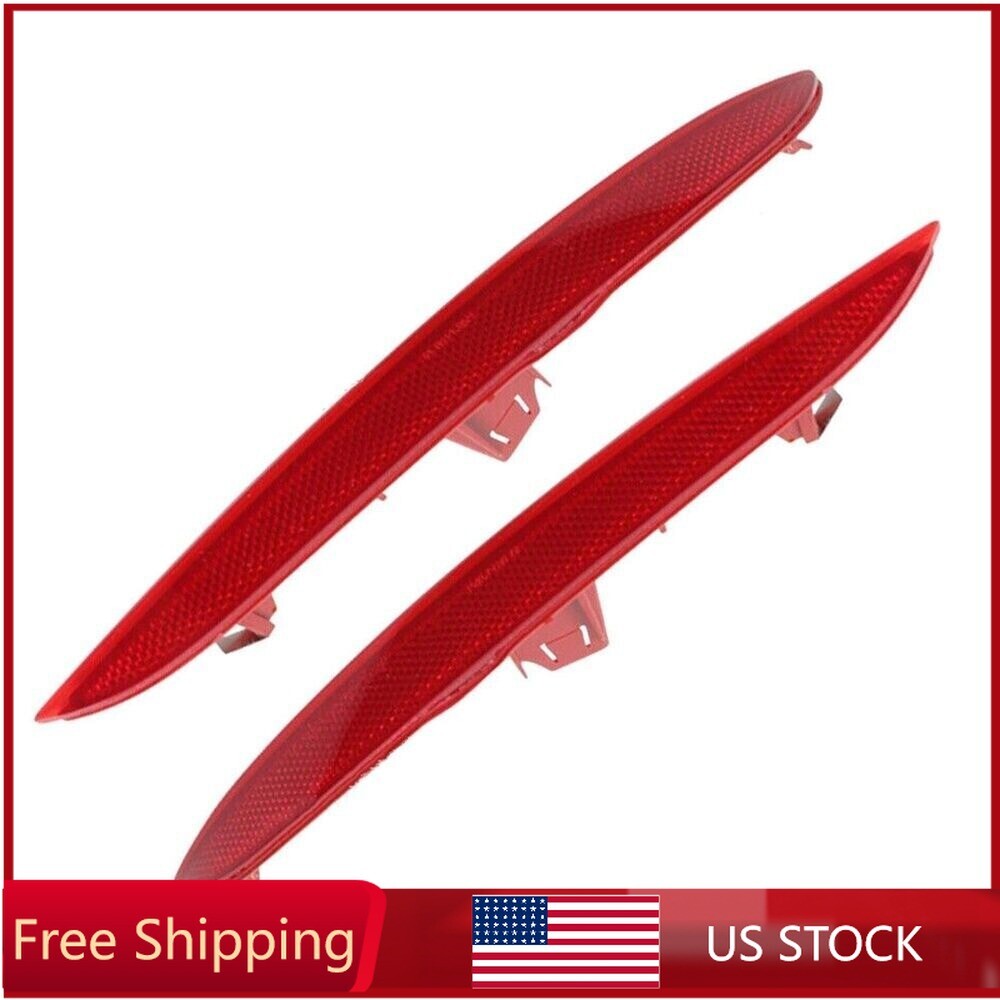 Rear Right & Left Side Bumper Reflector Red Replace For 2013-2016 F26 X4 US n