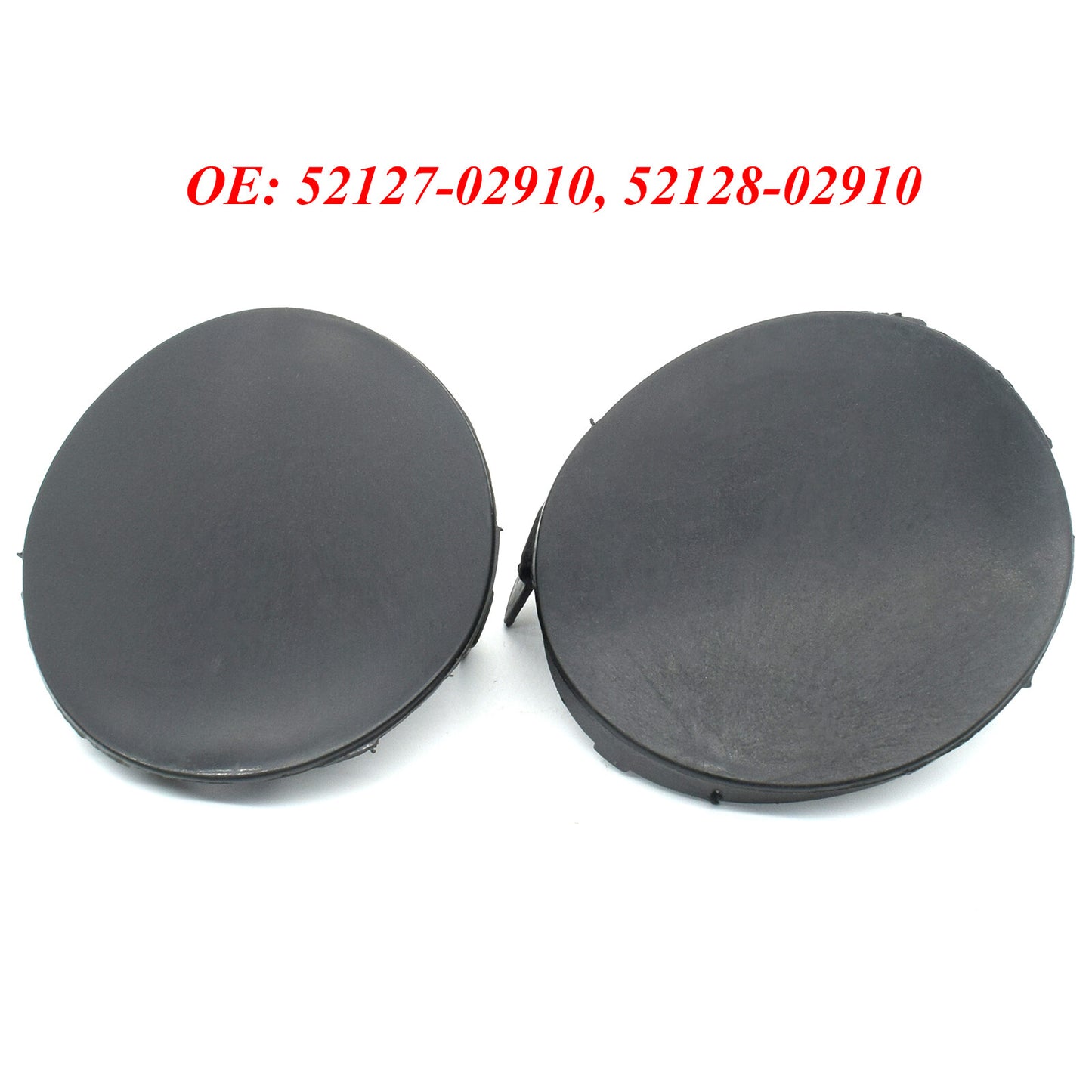 2x Front Bumper Car Tow Eye Hook Cover Cap for Toyota for Corolla Ascent 2007-2010 Q
