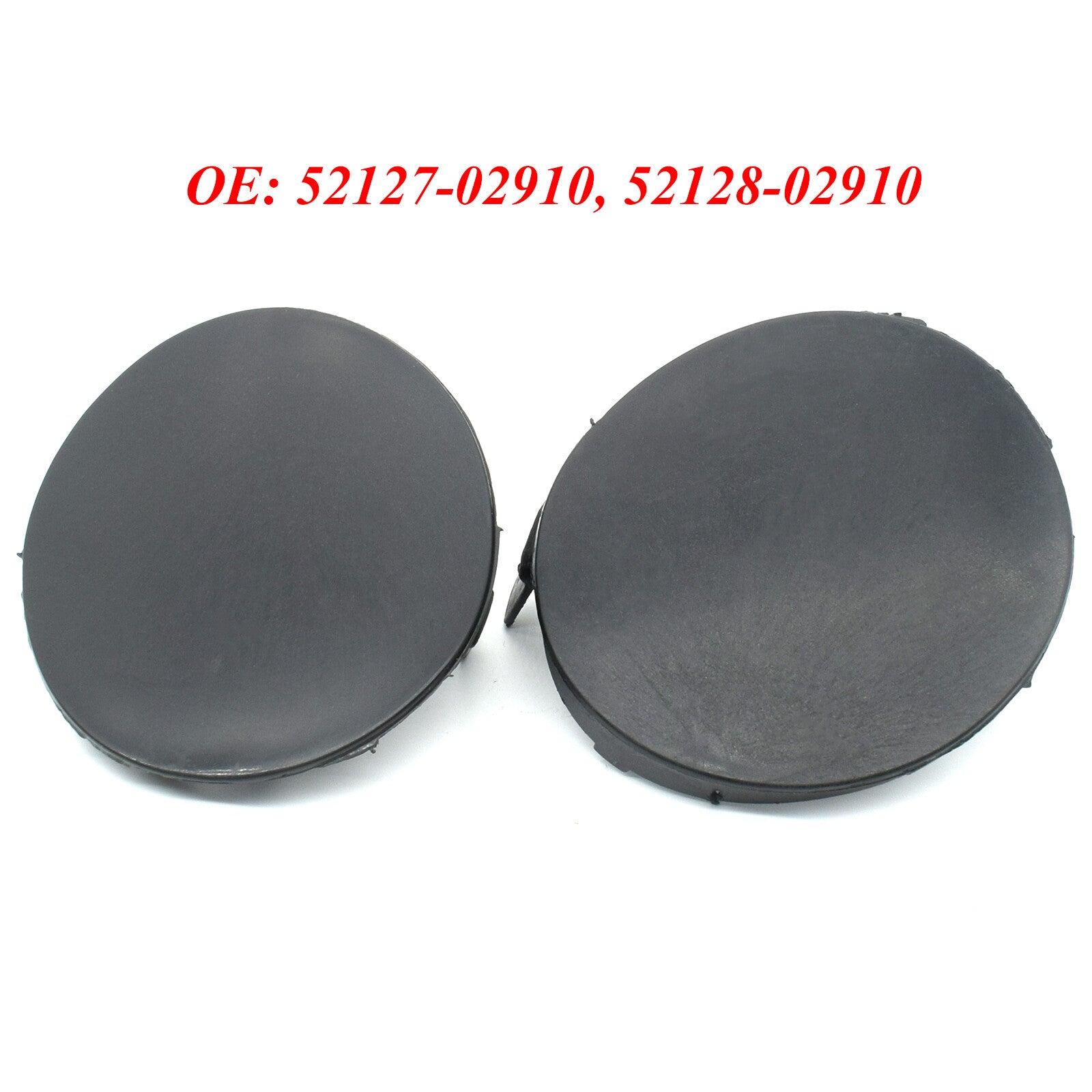 2x Front Bumper Car Tow Eye Hook Cover Cap for Toyota for Corolla Ascent 2007-2010 Q