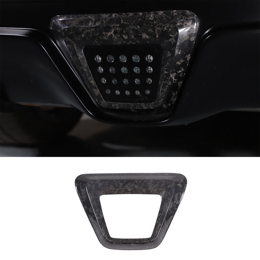 Forged carbon fiber taillight cover trim for Supra A90 MK5 2019-2023
