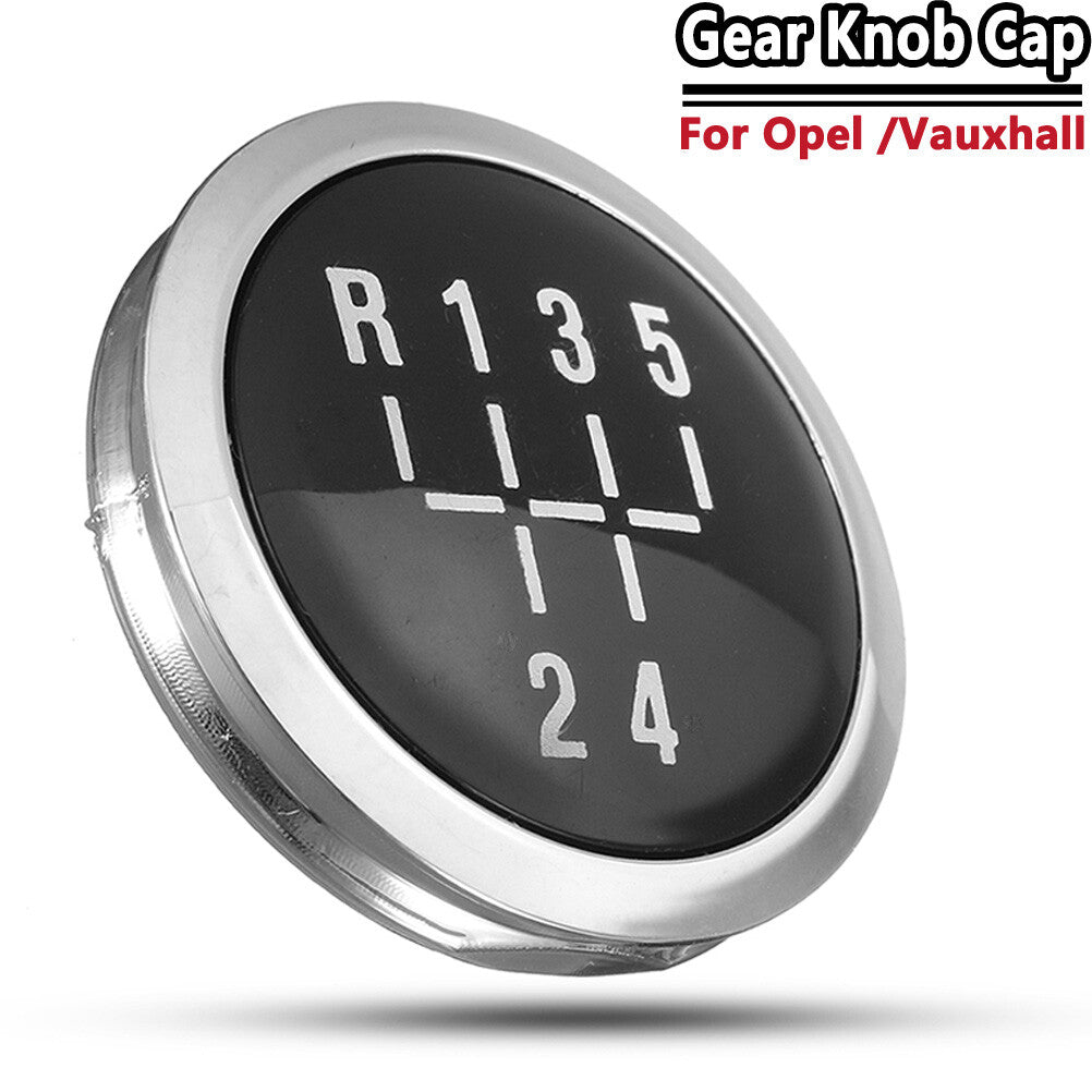 Shift button cap sticker trim badge for Opel Astra H for Corsa D 04-10 Q