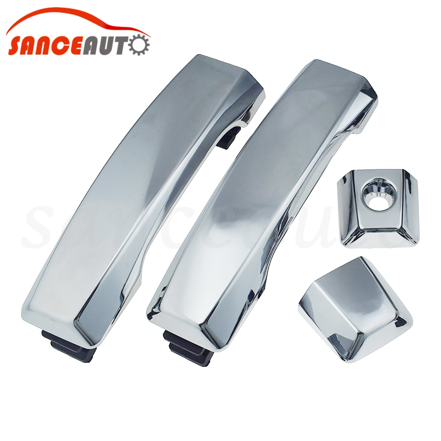 Front LH right-hand 2-piece exterior door handles suitable for 04-15 Titan Armada and 04-10 for Infiniti n