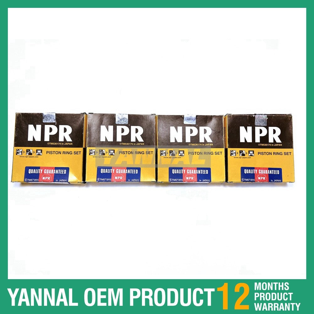 4FA1 piston rings are suitable for Isuzu engines.