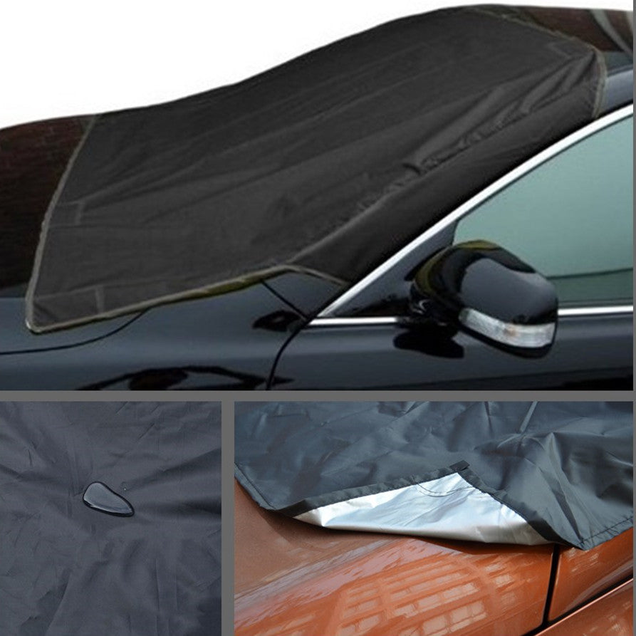 Car Windshield Cover Snow Prevent Ice Frost Protector Shield Magnet Tarp