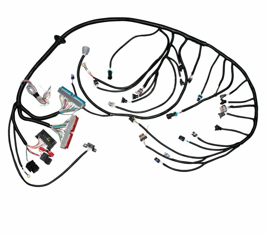 1997-2006 DBC LS1 STAND ALONE HARNESS 4L60E 4.8 5.3 6.0 VORTEC DRIVE BY CABLE