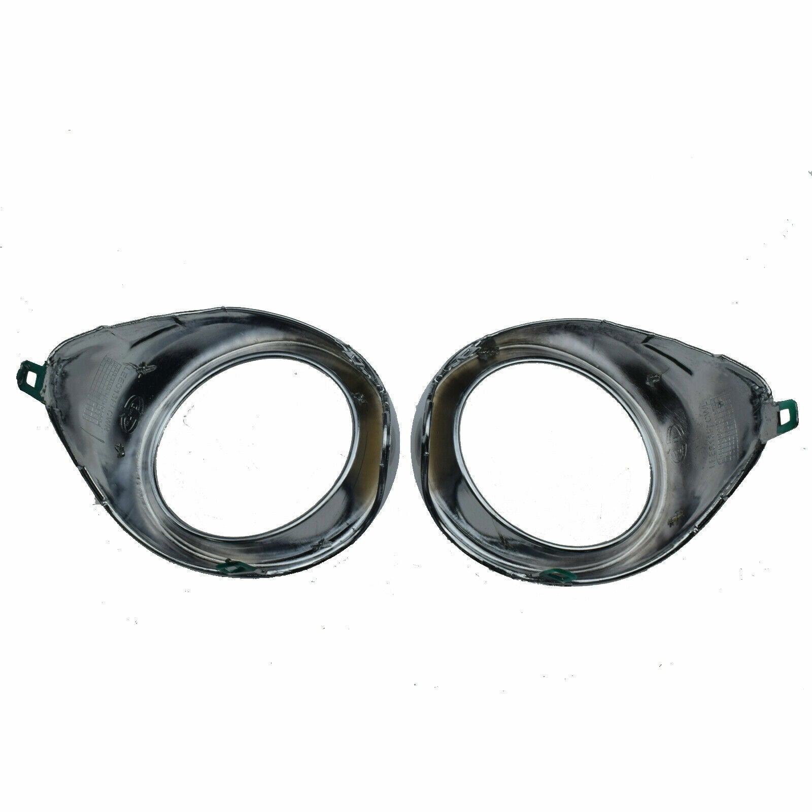 Pair of Bumper Chrome Fog Light Trim Rings for 2013 - 2015 for Lexus ES350 ES300h- v