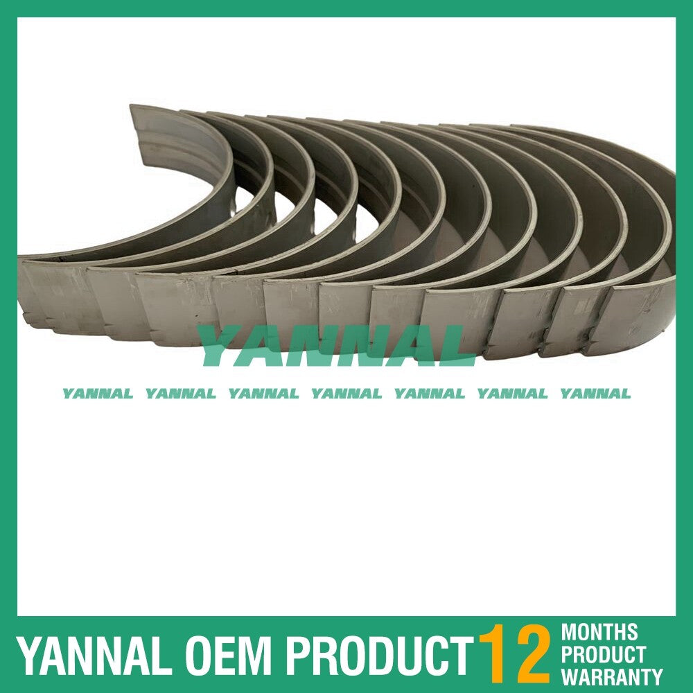 10PE1 main bearing STD is suitable for Isuzu diesel engine parts.