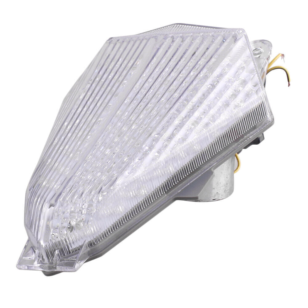 Motorcycle Rear Brake Tail Light Turn Signals Fit for Yamaha YZF R6 2006 2007 Clear