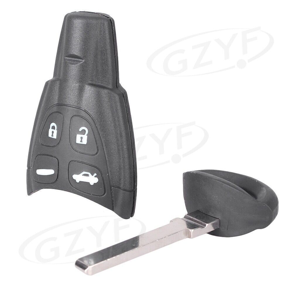 For 2003-2007 for Saab 9-3 Sport Sedan Remote Key Fob Shell/CASE+BLADE Kit Q