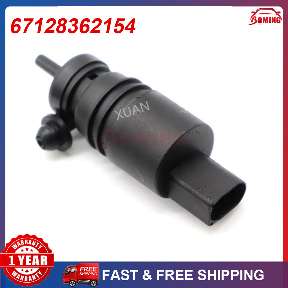 for BMW E46 E38 E39 E60 E65 E53 X5 Z4 Windshield Washer Pump Motor Replacement Q
