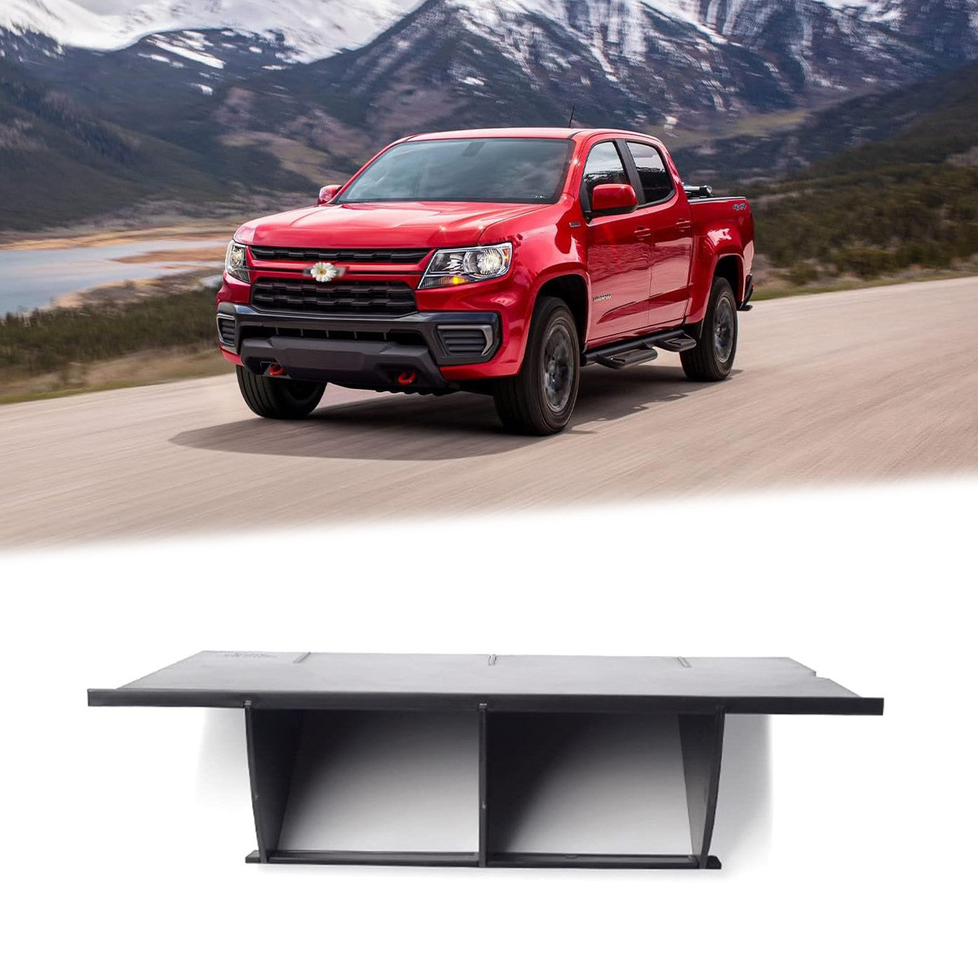 Compatible with 2015-2022 Colorado Cabin Glove Box Storage Organizer Partition Accessory n