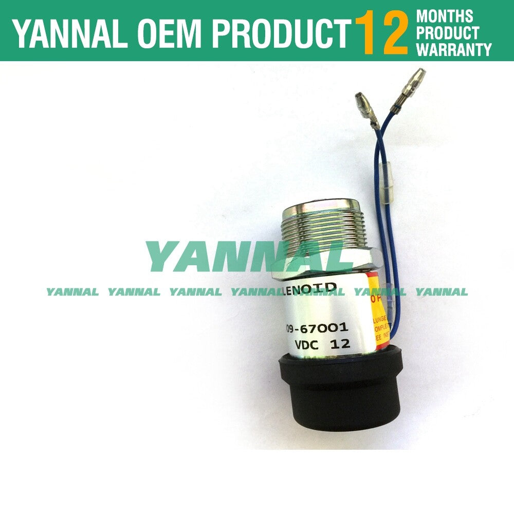 Stop Solenoid 30A87-20402 is suitable for L3E, S3L, S3L2, S4L, and S4L2 diesel engines.