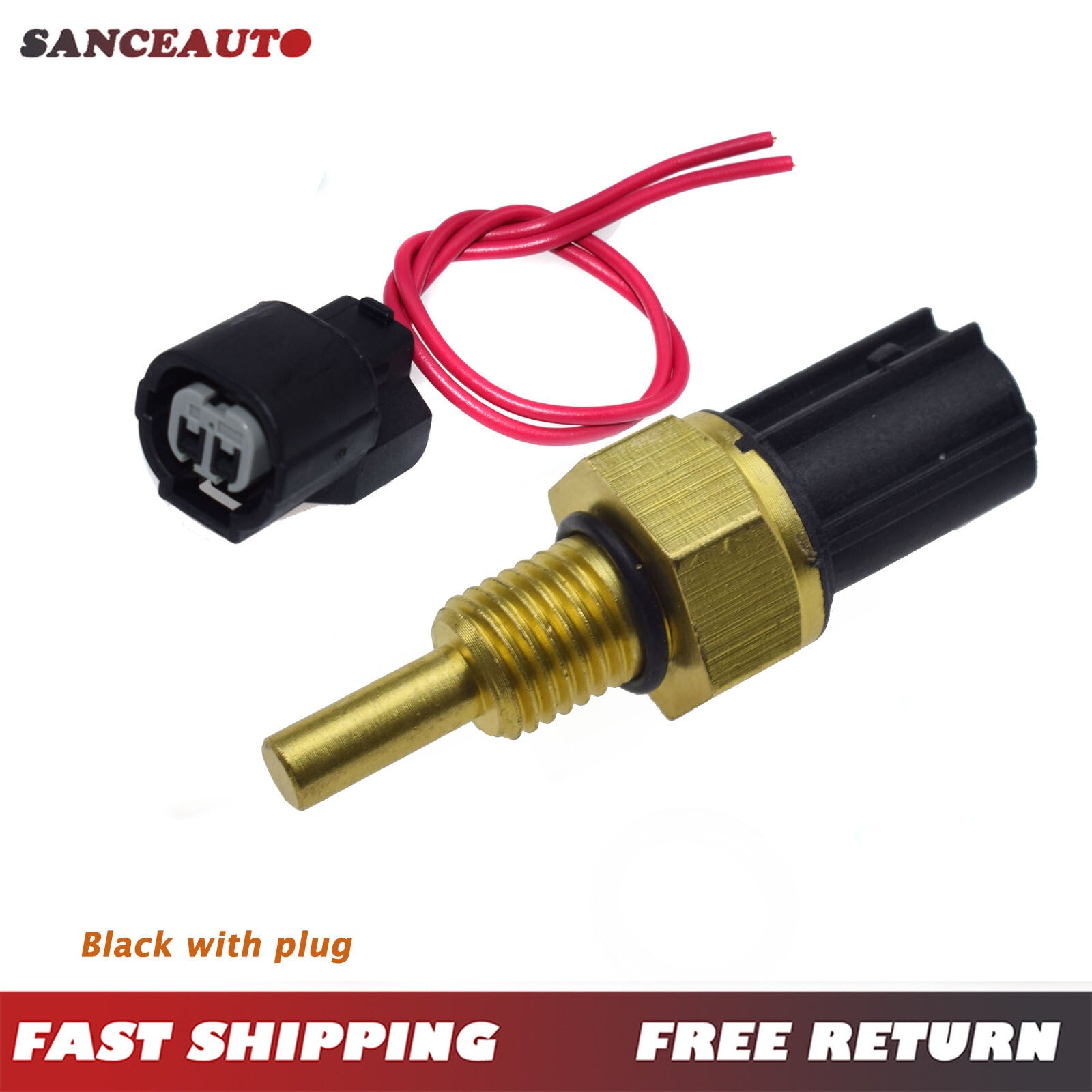Coolant Temperature Sensor W/ Connector for Honda 37870PLC004 37870PNA002 New n