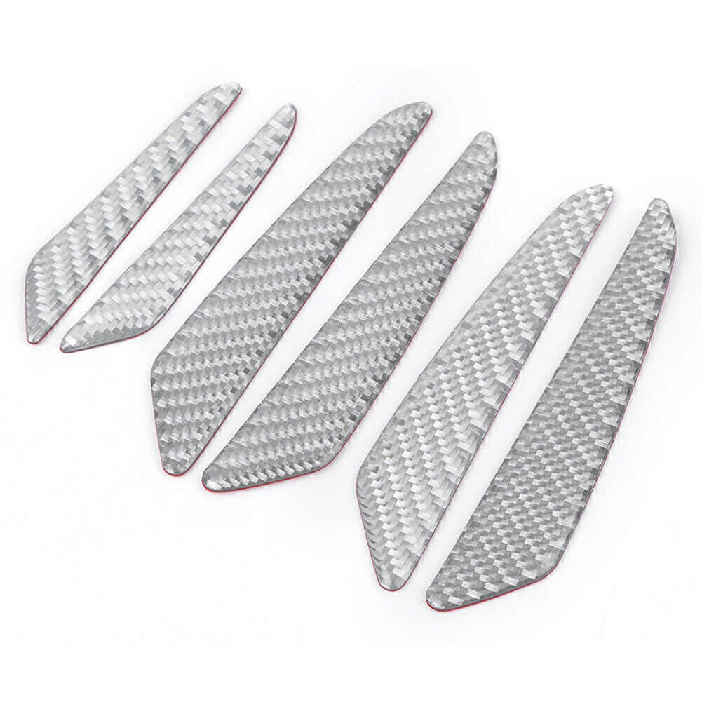 Fit for Mercedes Benz 6x Carbon Fiber Car Door Protective Strip Anti-collision