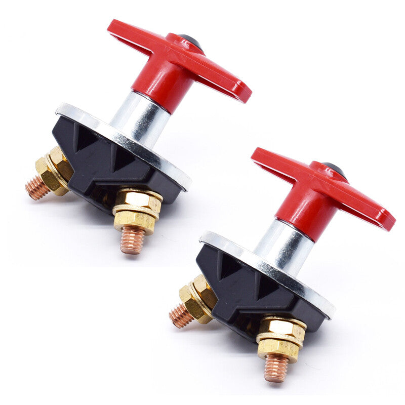 Battery isolator disconnection power switch for marine vehicles, boats, and motorhomes - n