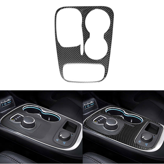 2X Red Carbon Fiber Front Door Control Frame Cover Trim For Ranger 2019-22 v